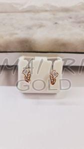 Ladies Fancy Gold Ear Studs