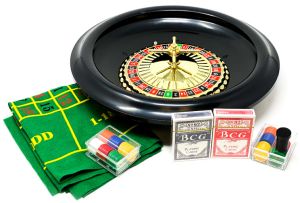 KD CASINO PVC ROULETTE WHEEL16 INCH WITH SET