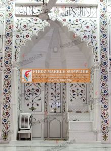inlay pattern mosque mehrab
