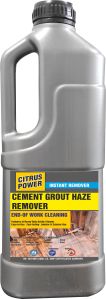 CITRUS POWER Highly Concentrated Cement Grout Haze Remover and Inorganic Dirt Remover Stain Remover