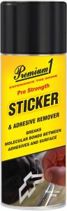 Premium1 Adhesive Stickers Remover Spray | Gum Remover Stain Remover
