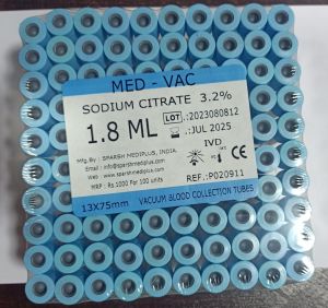 Sodium Fluoride Tube, Working Pressure : 35 Kg/cm2