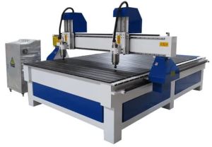 Double Head CNC Wood Carving Machine