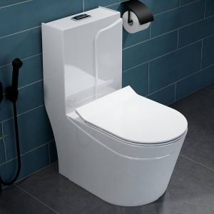 Ceramic White Ultra Two Piece Toilet