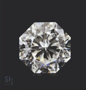 Octagon Cut Lab Grown Diamond