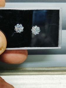 Round Flower Cut Lab Grown Diamond