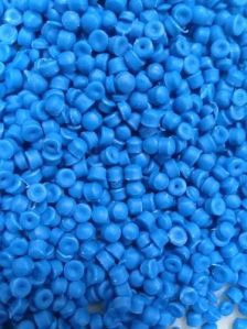 Blue HDPE Drum Granules