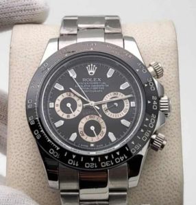 Rolex Cosmograph Daytona Panda Black Dial 40mm Watch