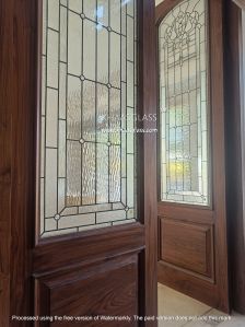 Designer Modern Glass Door