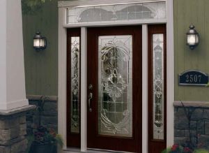 Designer Stylish Glass Door