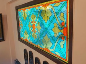 Multicolor Stained Glass Window