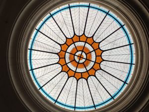 Multicolored Stained Glass Dome
