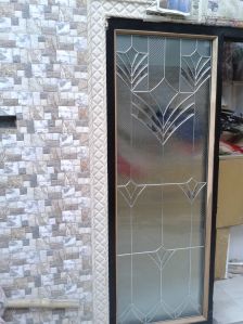 Stained Glass Bathroom Window