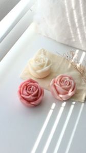 Pretty Rose Candles