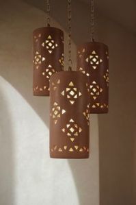 Terracotta Hanging Pendant Lamps