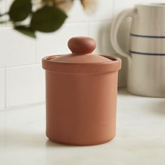 terracotta Storage Canister