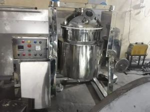 Cosmetic Vacuum Planetary Mixer With Triple Layer