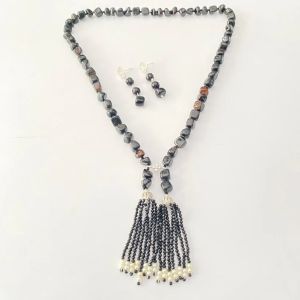 Black Onyx Western Necklace Set