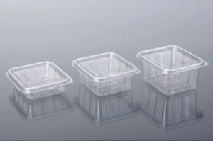 250 ml Low Lid PET Hinged Container