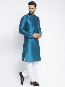 Mens Silk Kurta Pajama Set