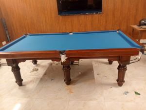 MAA JANKI Billiard Pool Table in Blue Carpet with Accessories