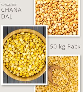 Premium Quality Suveagro Chana Dal (Bengal Gram) - Nutritious and Versatile Legume For Export