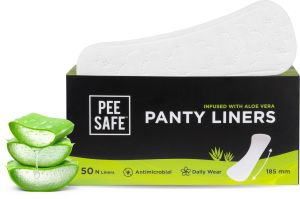 Pee Safe Aloe Vera Panty Liners (50 Liners)