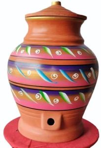 Clay Painted Water Pot
