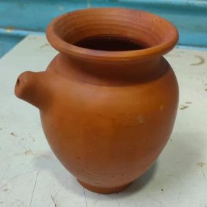 Clay Plain Karwa Chauth Pot