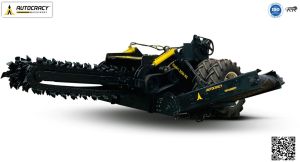 Heavy Duty Triple Chain Tractor Trencher - Gaja 300 XC