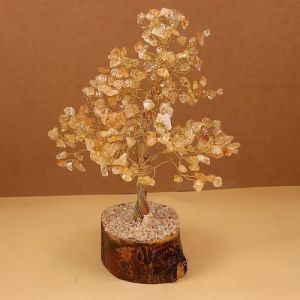Natural Crystal Citrine Tree