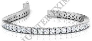 Diamond Bracelets, Diamond Shape : Round