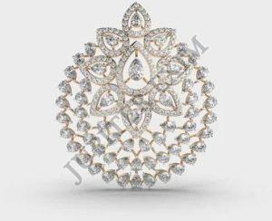 Party Wear Diamond Pendant