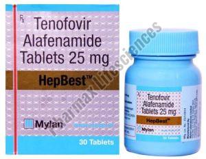 HepBest 25mg Tablets, Packaging Type : Plastic Bottle