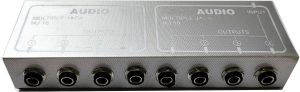 M J-10 Multiple Jack 1 To 4 Channel Dual Splitter