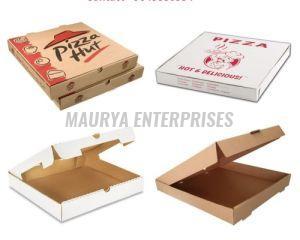 Square Printed Corrugated Pizza Box, Feature : Recyclable, Eco Friendly