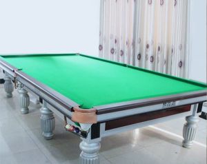 Teak Wood Polished Snooker Table