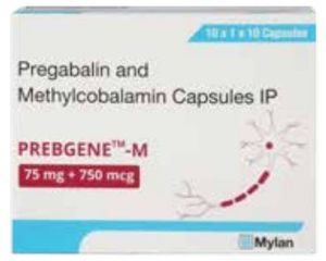 Pregabalin and Methylcobalamin Capsule IP, Grade Standard : Pharm Grade