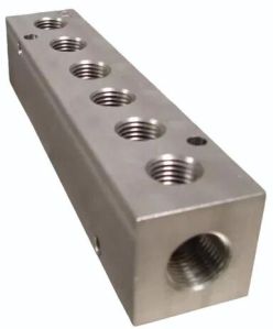 Mild Steel Hydraulic Pneumatic Manifold For Industrial