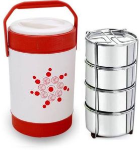 4 Container Stainless Steel Lunch Box