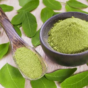 Natural Moringa Leaves Powder, Color : Green