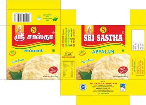 Appalam Packaging Box