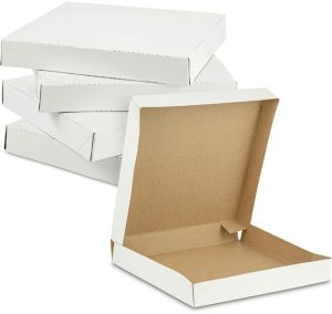 Kraft Paper Custom Printed Pizza Boxes, Shape : Square