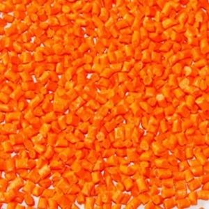 Orange LDPE Granules