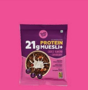 350gm High Protein Choco Almond Cranberry Muesli