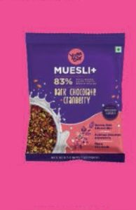 40gm Dark Chocolate Cranberry Super Muesli, Taste : Delicious