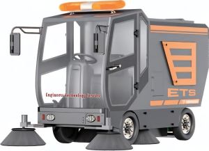 road sweeper machine