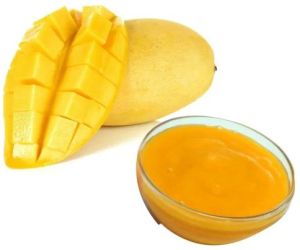 Totapuri Mango Pulp, Color : Yellow