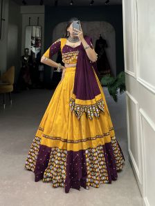 Pure Cotton Navratri Lehenga Choli