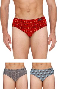 VIP Frenchie Designer Mens Cotton Brief, Technics : Handloom